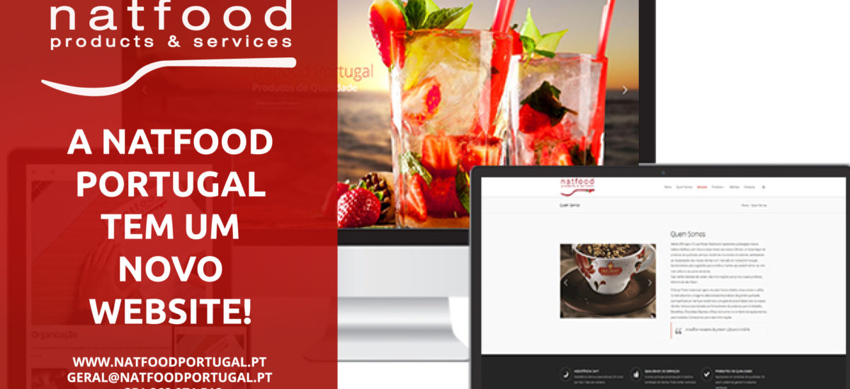 A Natfood Portugal tem um novo website!